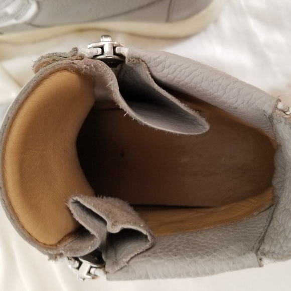 Giuseppe Zanotti size 42 Gray High Top Sneaker - Picture 5 of 6